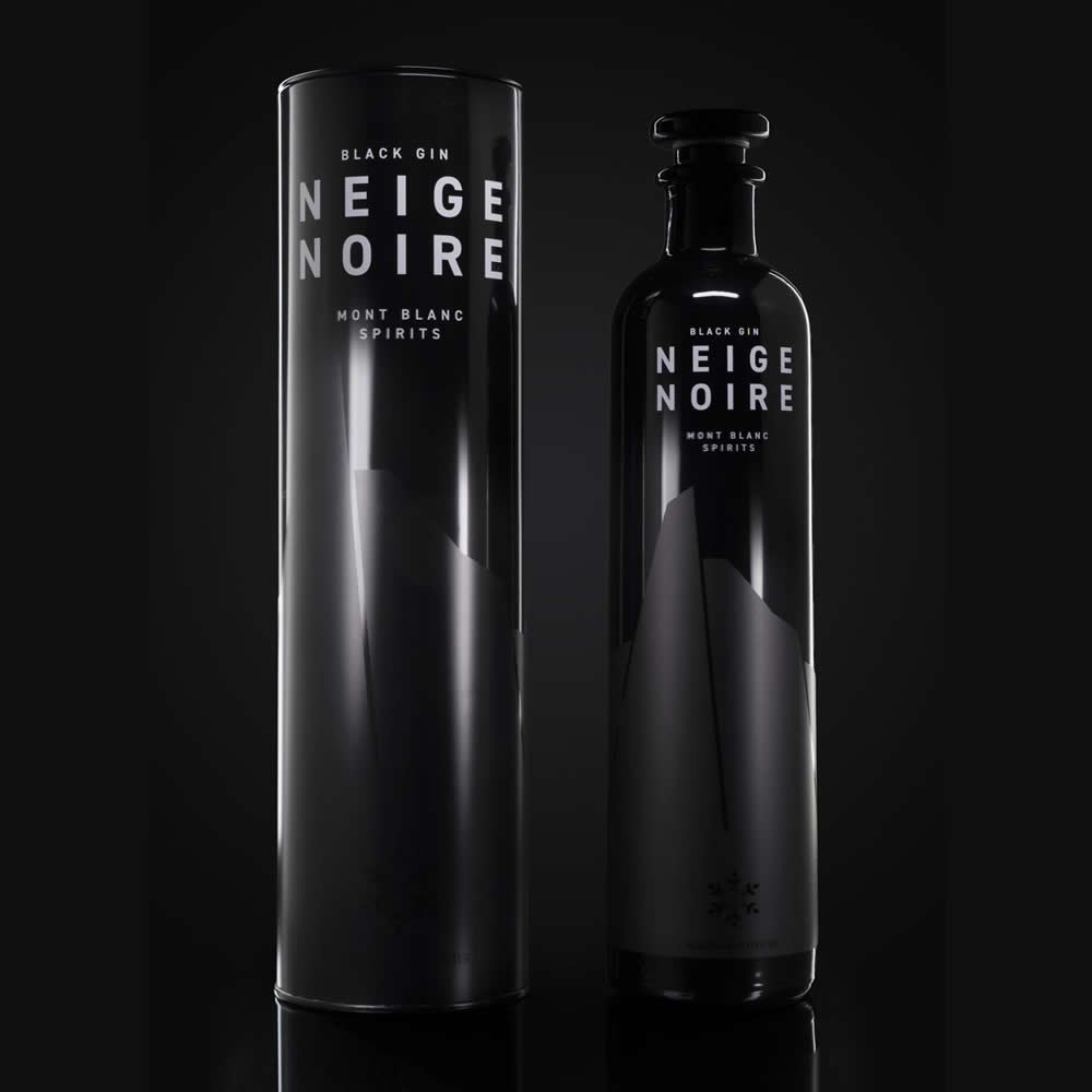 Black Gin - Neige Noire 70 cl - pack de 3 bouteilles