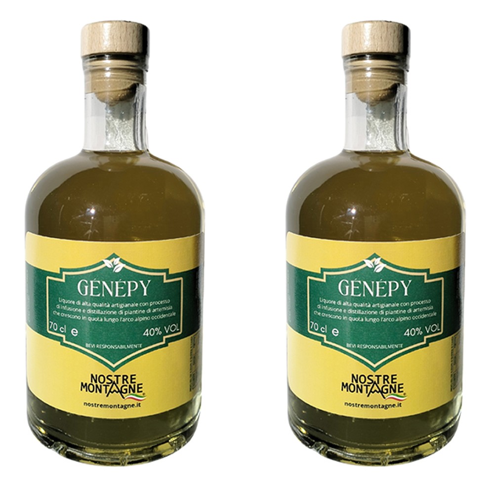 Genepy Nostre Montagne 70cl speciale 2 bottiglie