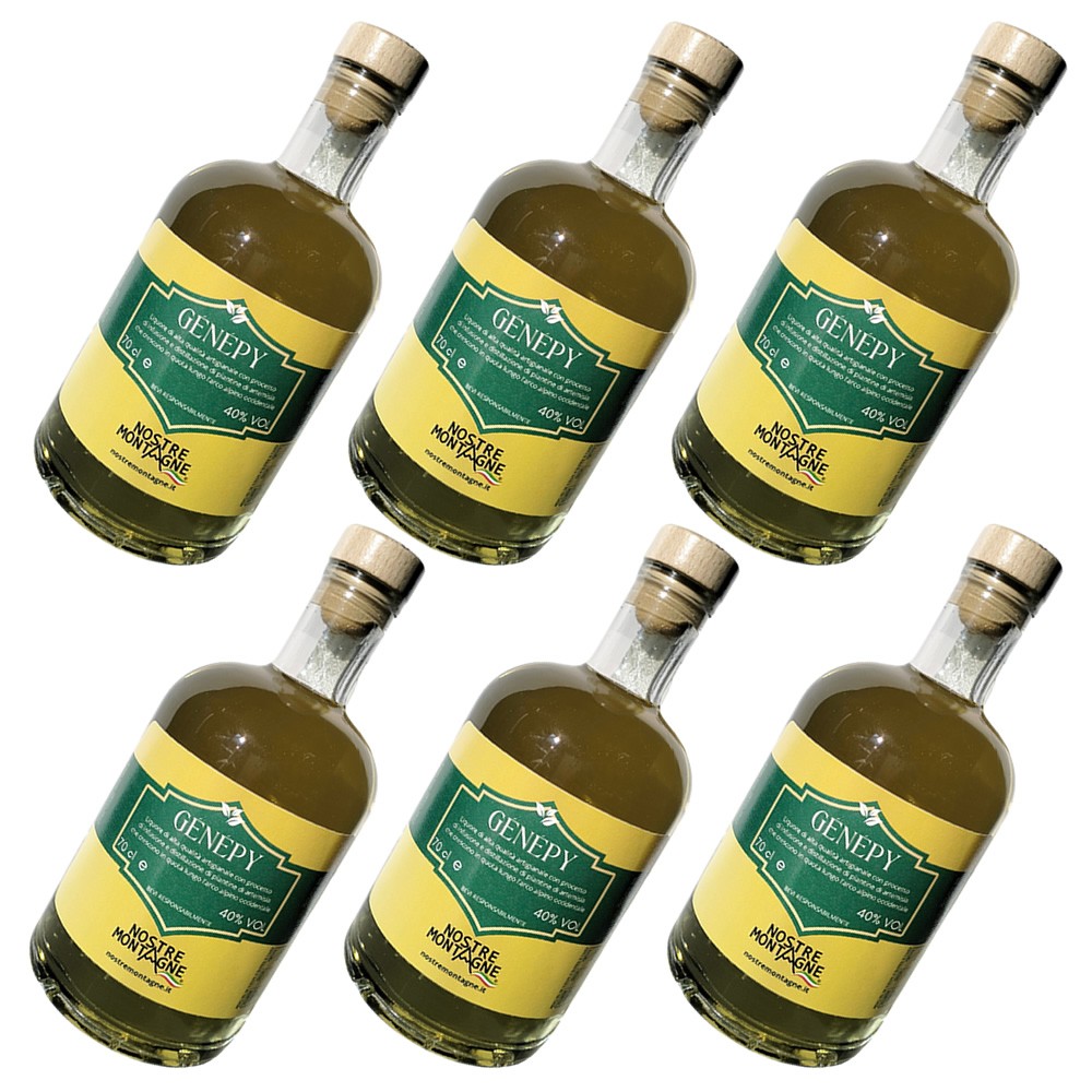 Genepy Nostre Montagne 70cl speciale 6 bottiglie