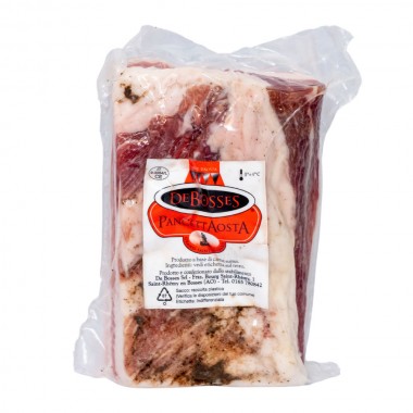 PancettAosta trancio sottovuoto 300gr.