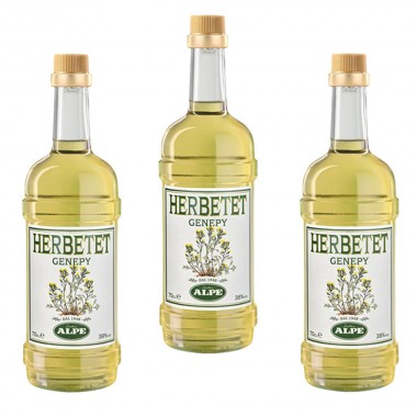 Herbetet Genepy 70cl - speciale 3 bottiglie