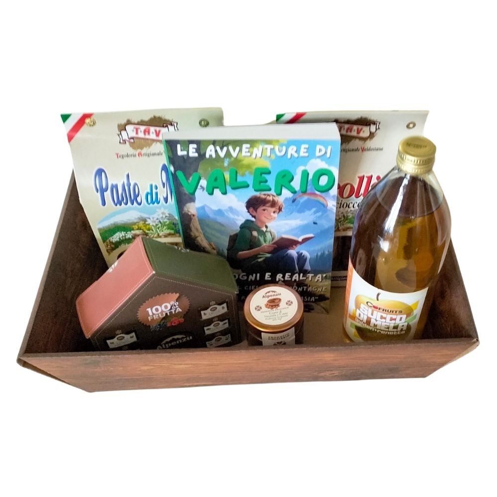 La super merenda golosa di Valerio con il libro