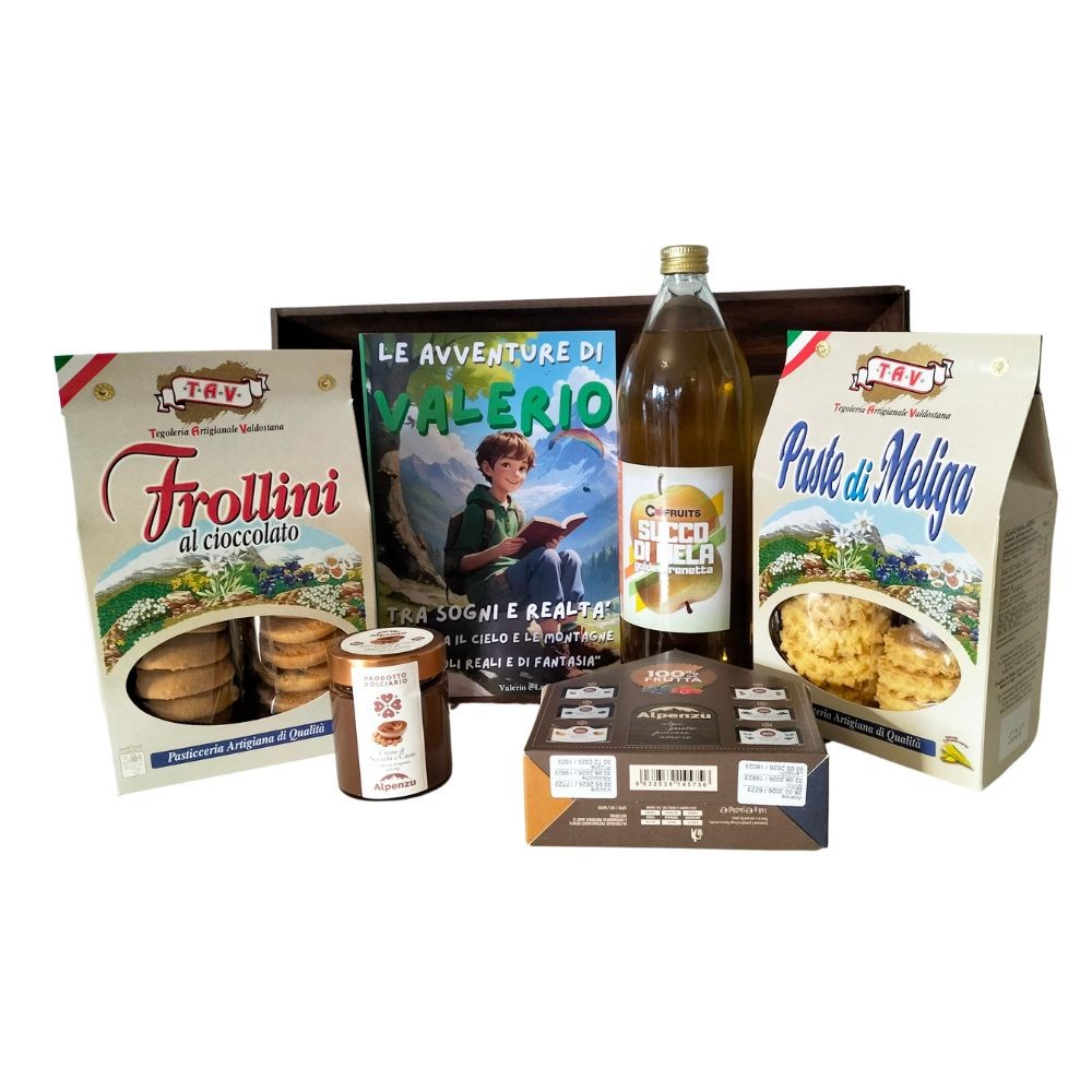 La super merenda golosa di Valerio con il libro