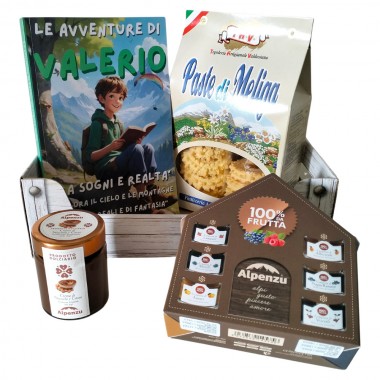 La merenda golosa di Valerio con il libro