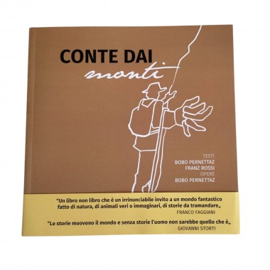 Cassetta “Mont Blanc” con libro "Conte Dai Monti"