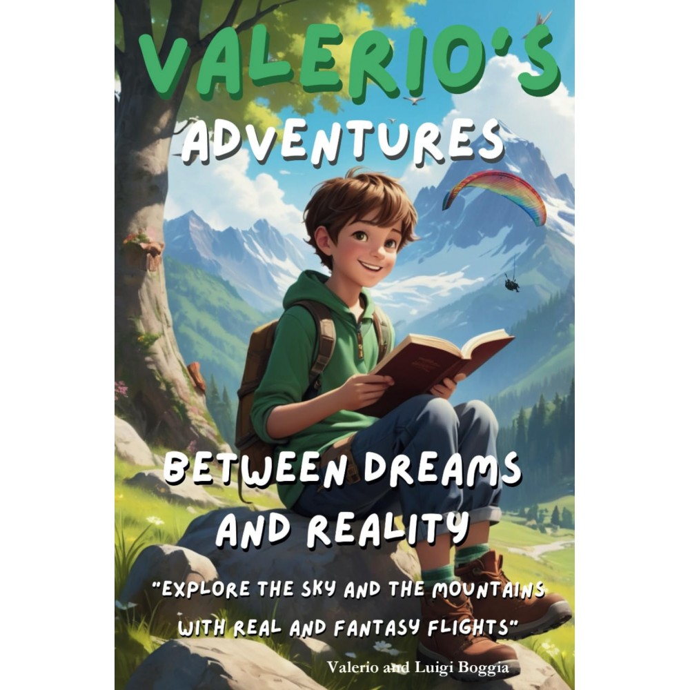 Valerio's Adventures: Between Dreams and Reality-  Copertina flessibile.