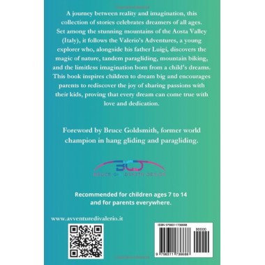Valerio's Adventures: Between Dreams and Reality-  Copertina flessibile.