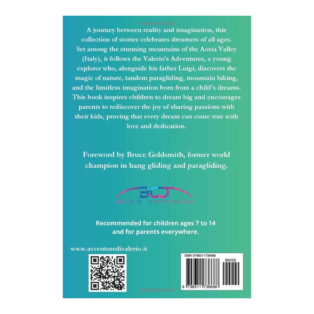 Valerio's Adventures: Between Dreams and Reality-  Copertina flessibile.
