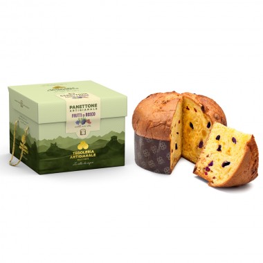Panettone artigianale con frutti di bosco 750 GR
