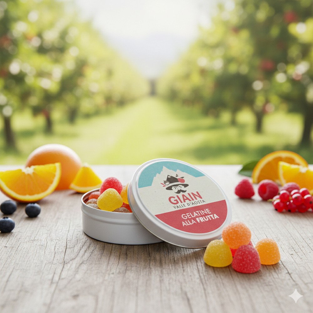 Bonbons gélifiés aux fruits 40 g