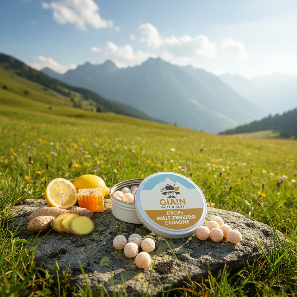 Bonbons au miel, gingembre et citron 40 g