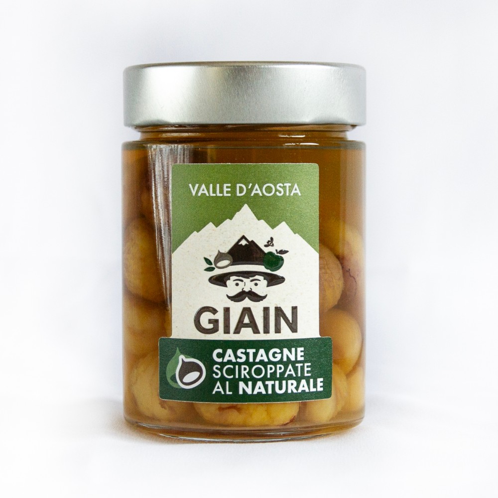 Châtaignes naturelles au sirop 300 g