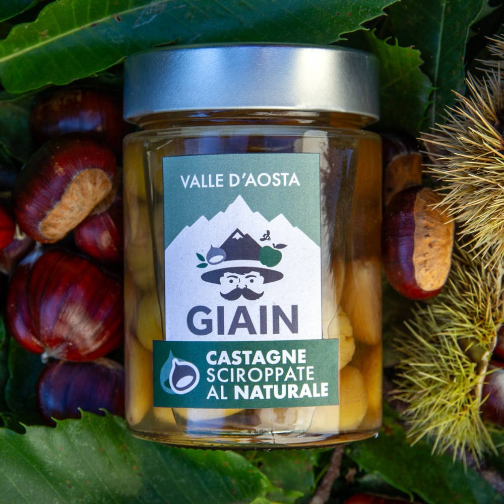 NATURAL CHESTNUTS IN SYRUP 300 g