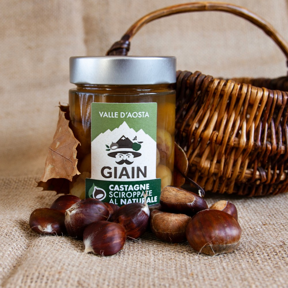 CASTAGNE SCIROPPATE NATURALE 300 g