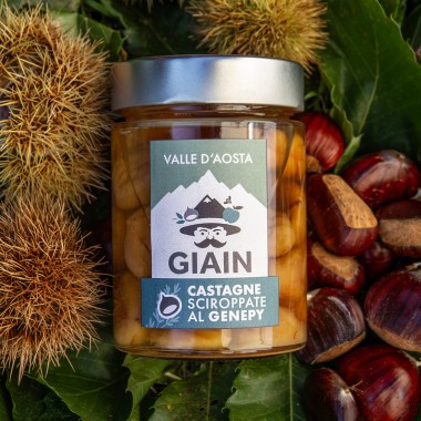 CASTAGNE SCIROPPATE GENEPY 300 g