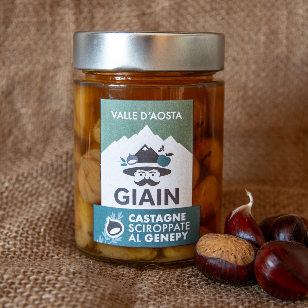 Châtaignes au sirop Genepy 300 g