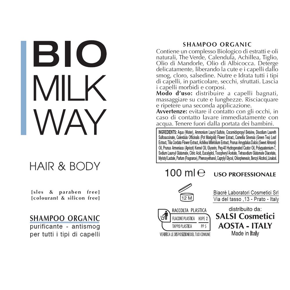 Shampoo Organic 250ml