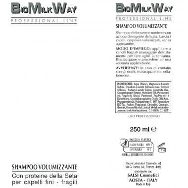 Volumizing shampoo - silk 250ml