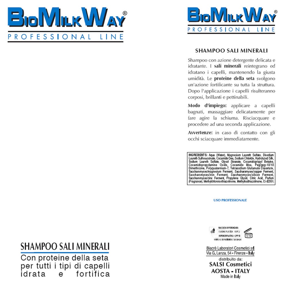 Shampoo sali minerali 1Lt
