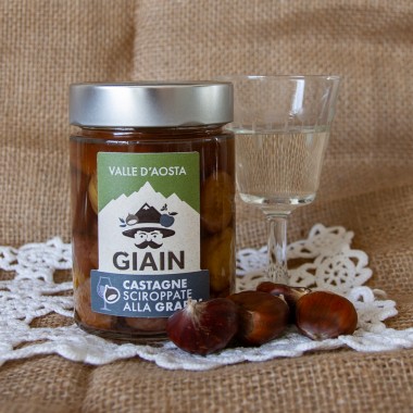 Castagne Sciroppate alla Grappa 300 g