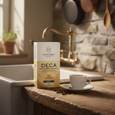 10cialde DECA Naturale, tostatura a Legna