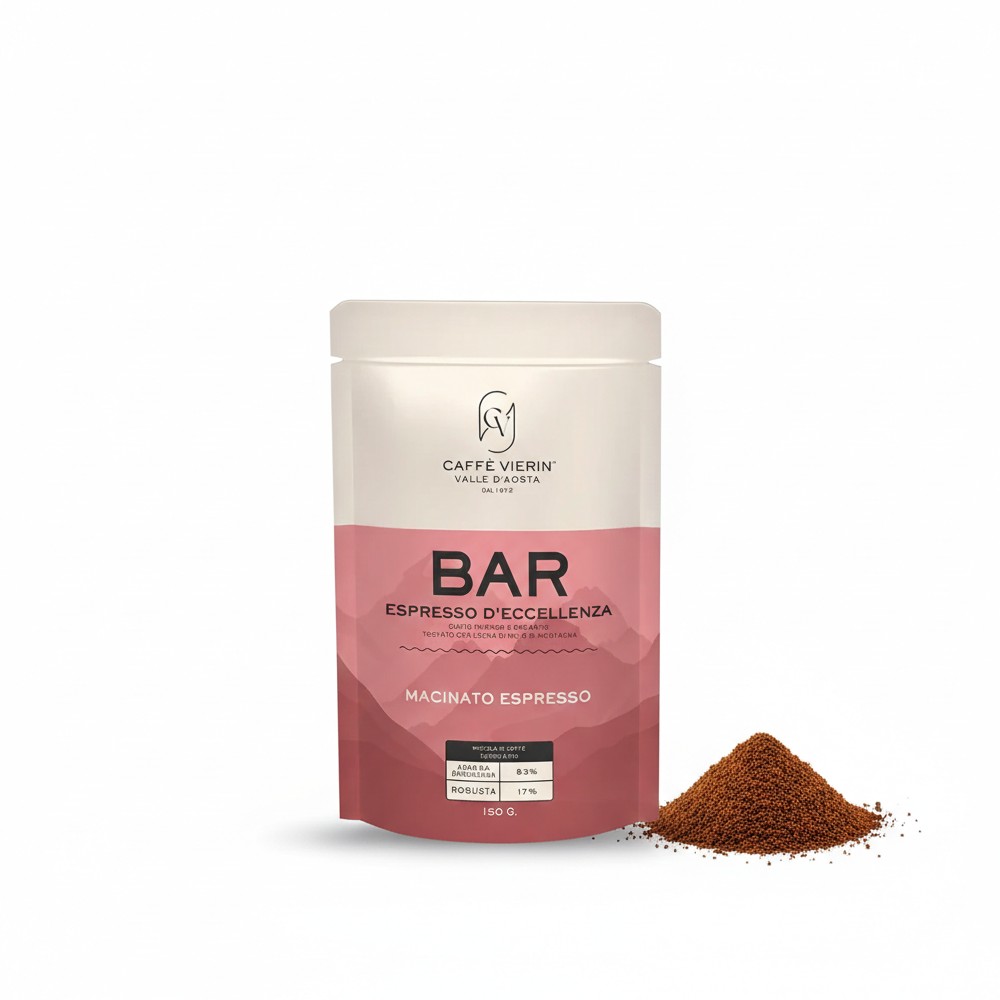 Caffè BAR – Café moulu pour espresso 150 g