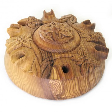 Coppa 6 Becchi Stella in legno di Frassino