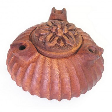 Coppa 3 Becchi in legno di mogano