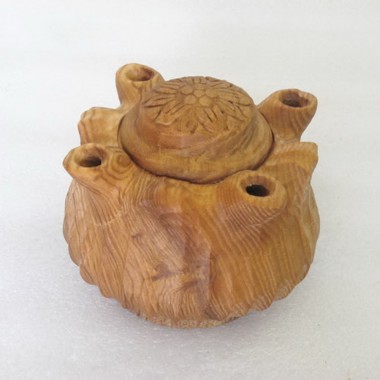 Coppa 4 Becchi in legno di frassino