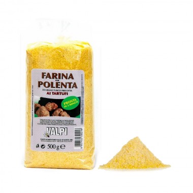Farina polenta ai tartufi due confezioni da 500g